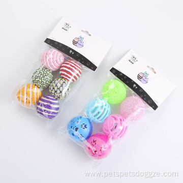 Cat Interactive Balls Toys Play Chewing Toy